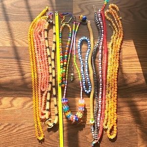Beads 16 to 20 inches long